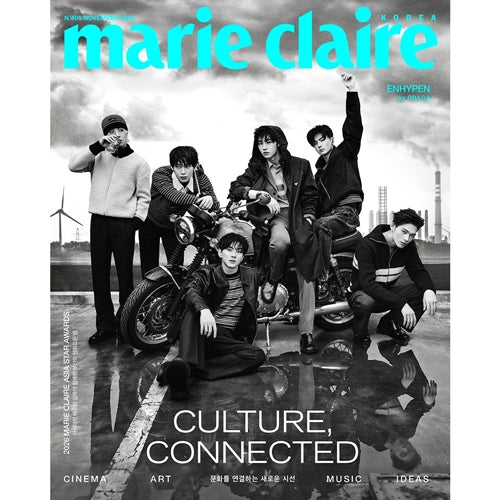 marie claire korea 2026.Nov Cover : ENHYPEN