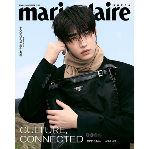 marie claire korea 2026.Nov Cover : ENHYPEN