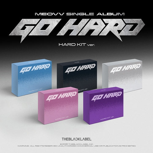 MEOVV- Single Album [GO HARD] (HARD KIT ver.) (Random)