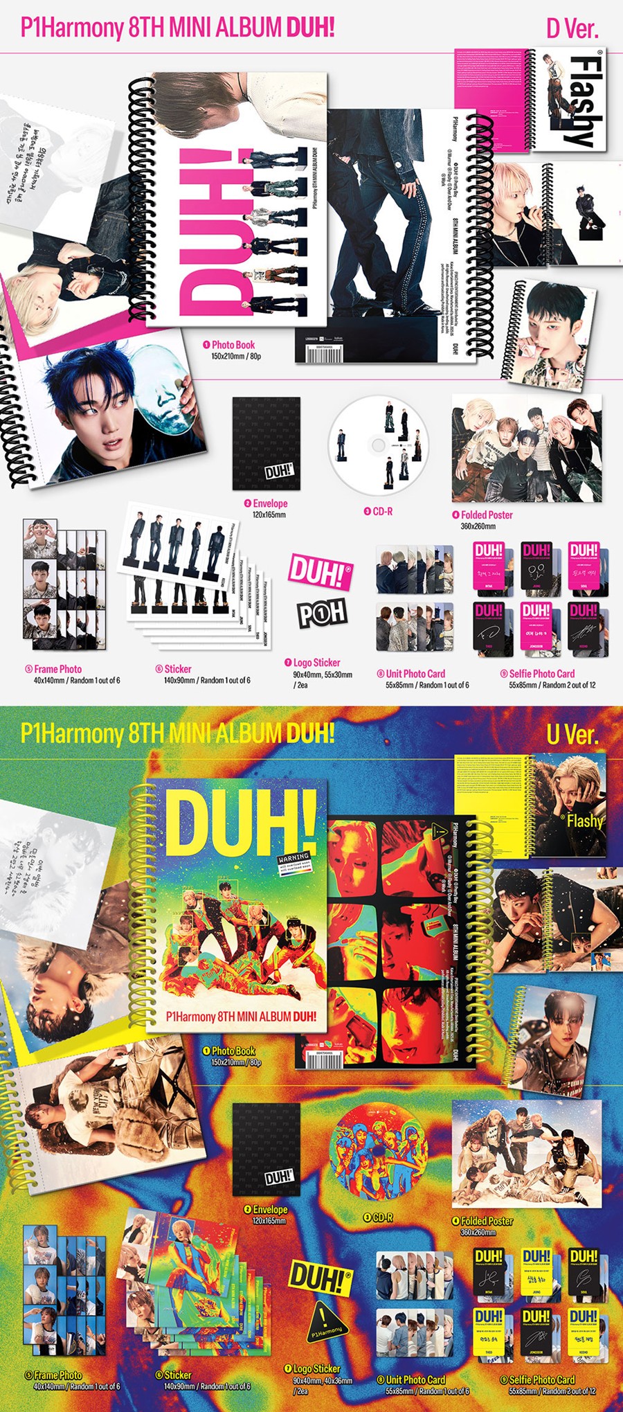 P1HARMONY – 8th Mini Album [DUH!]