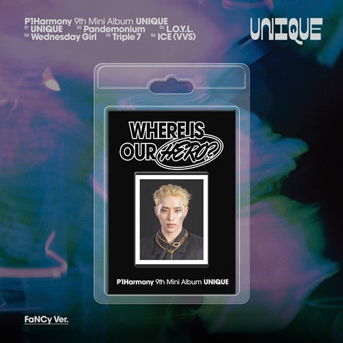 P1Harmony – 9th Mini Album [UNIQUE] (FaNCy Ver.) - Random