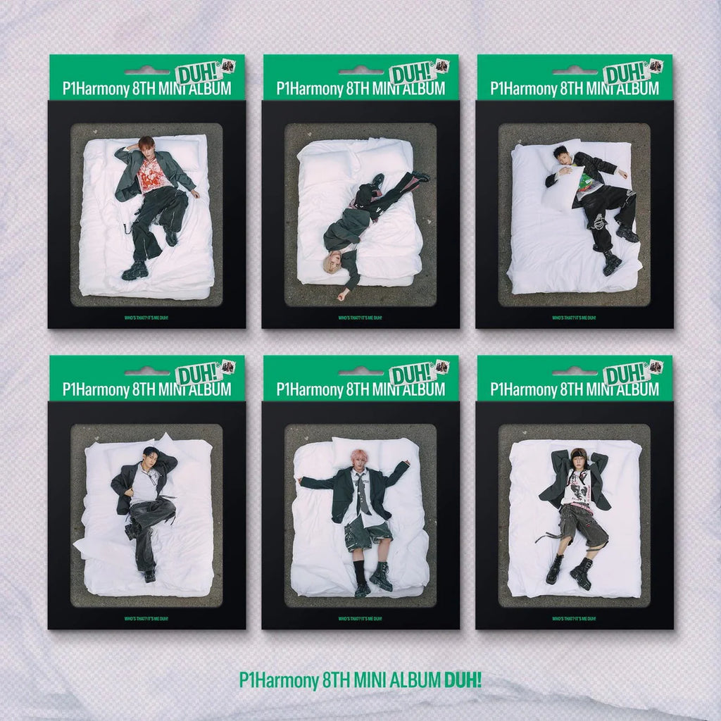 P1Harmony – 8th Mini Album [DUH!] (Compact/H Ver.)