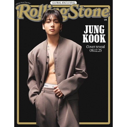Rolling Stone UK 2025.Dec Cover : BTS JungKook
