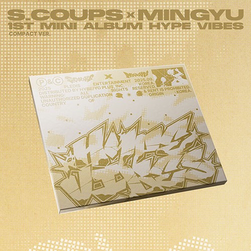 S.COUPS X MINGYU [SEVENTEEN] – 1st Mini Album [HYPE VIBES] (COMPACT Ver.)