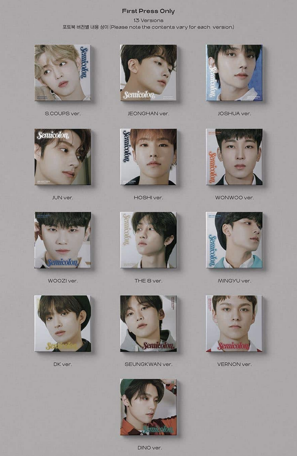 SEVENTEEN – ; [Semicolon]