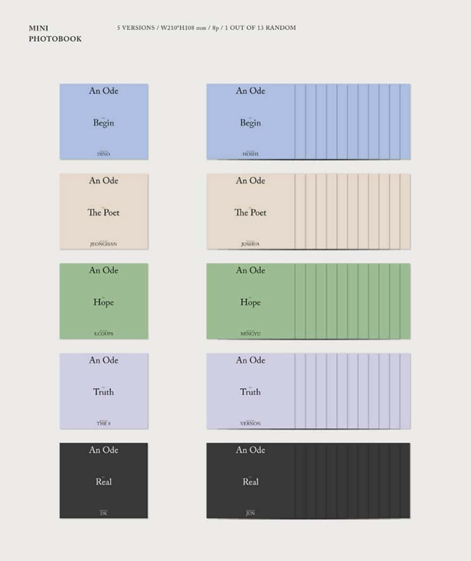 SEVENTEEN – 3rd Full Album [An Ode]