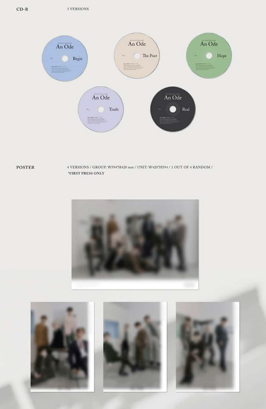 SEVENTEEN – 3rd Full Album [An Ode]