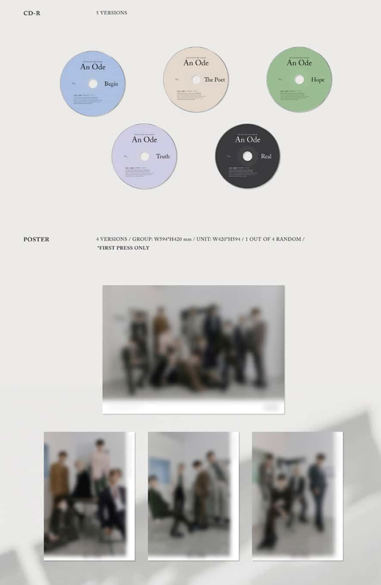 SEVENTEEN – 3rd Full Album [An Ode]