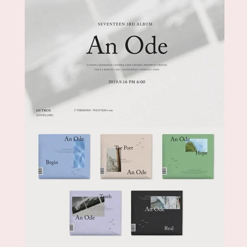 SEVENTEEN – 3rd Full Album [An Ode]