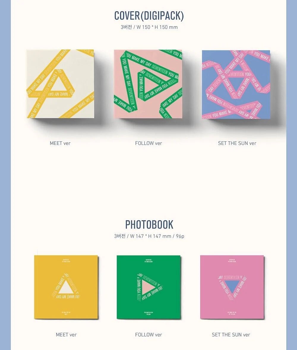 SEVENTEEN – Mini 5th Album Repackage [YOU MAKE MY DAY] - Neko Pop