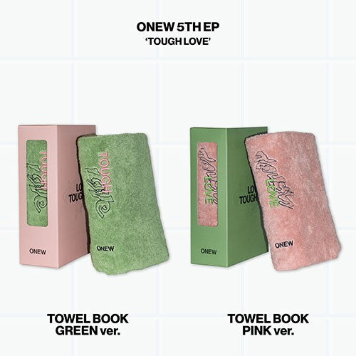 SHINee ONEW – 5th Mini Album [TOUGH LOVE] (TOWEL BOOK Ver.)