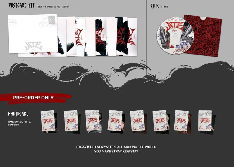 STRAY KIDS – Mini Album [ATE] (Letter Ver.)