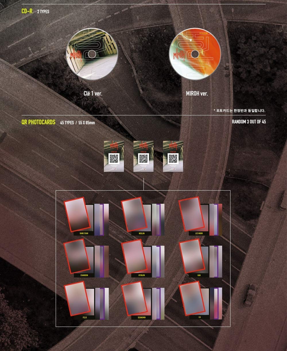 STRAY KIDS – 4th Mini album [Cle 1 : MIROH] Standard Ver. - Neko Pop