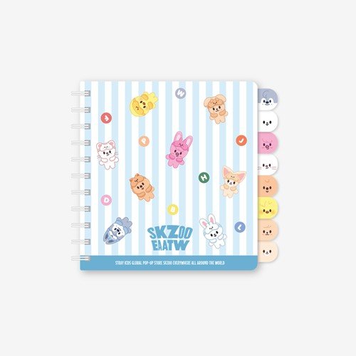 SKZOO INDEX NOTE SEOUL Ver. SKZOO Everywhere All Around The World - Neko Pop