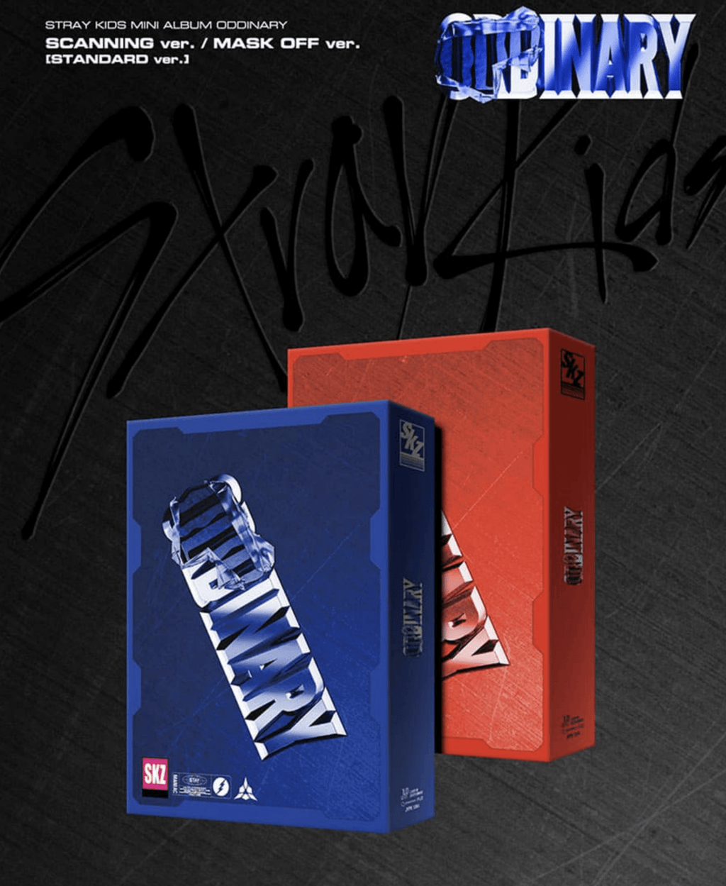 STRAY KIDS – [ODDINARY] (SCANNING ver./MASK OFF ver.) - Neko Pop