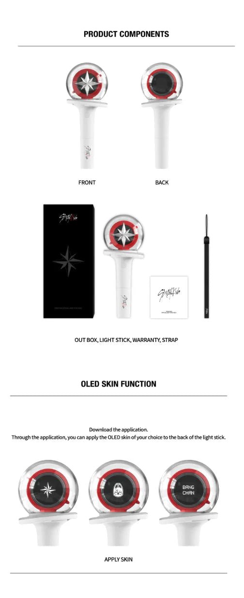STRAY KIDS - OFFICIAL LIGHT STICK VER.2 - Neko Pop