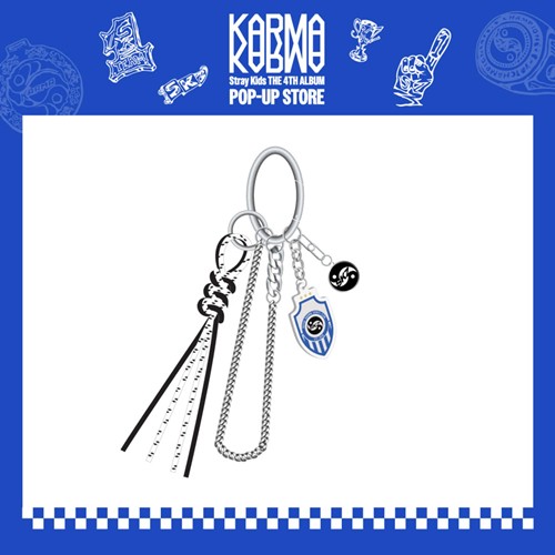 Stray Kids KARMA MD 17. CEREMONY METAL KEYRING