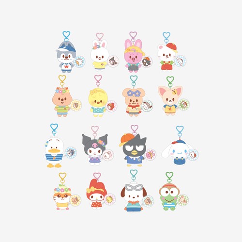 Stray Kids SKZOO X SANRIO CHARACTERS 10CM PLUSH MINI PICKET Ver.