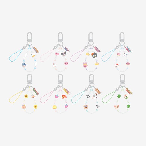 Stray Kids SKZOO X SANRIO CHARACTERS PHONE BEADS STRAP
