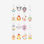 Stray Kids SKZOO X SANRIO CHARACTERS SECRET FLOCKED FIGURE KEYRING (CHEER UP Ver.)