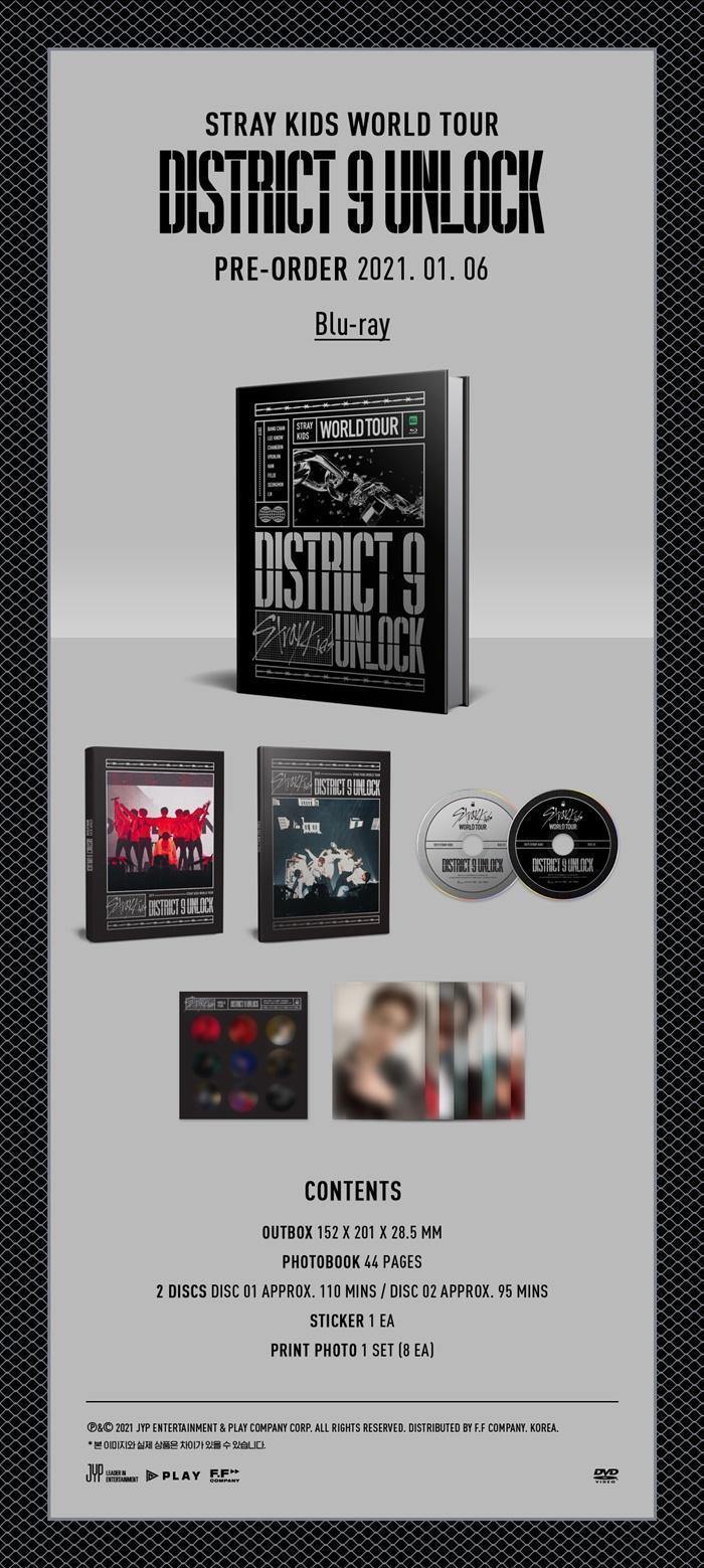 Stray Kids- WORLD TOUR 'DISTRICT 9 UNLOCK' (BLU-RAY)