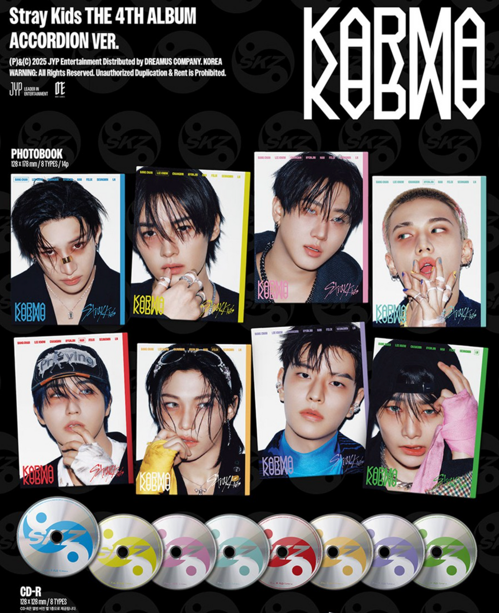 Stray Kids – The 4th Full Album [KARMA] (ACCORDION VER.)