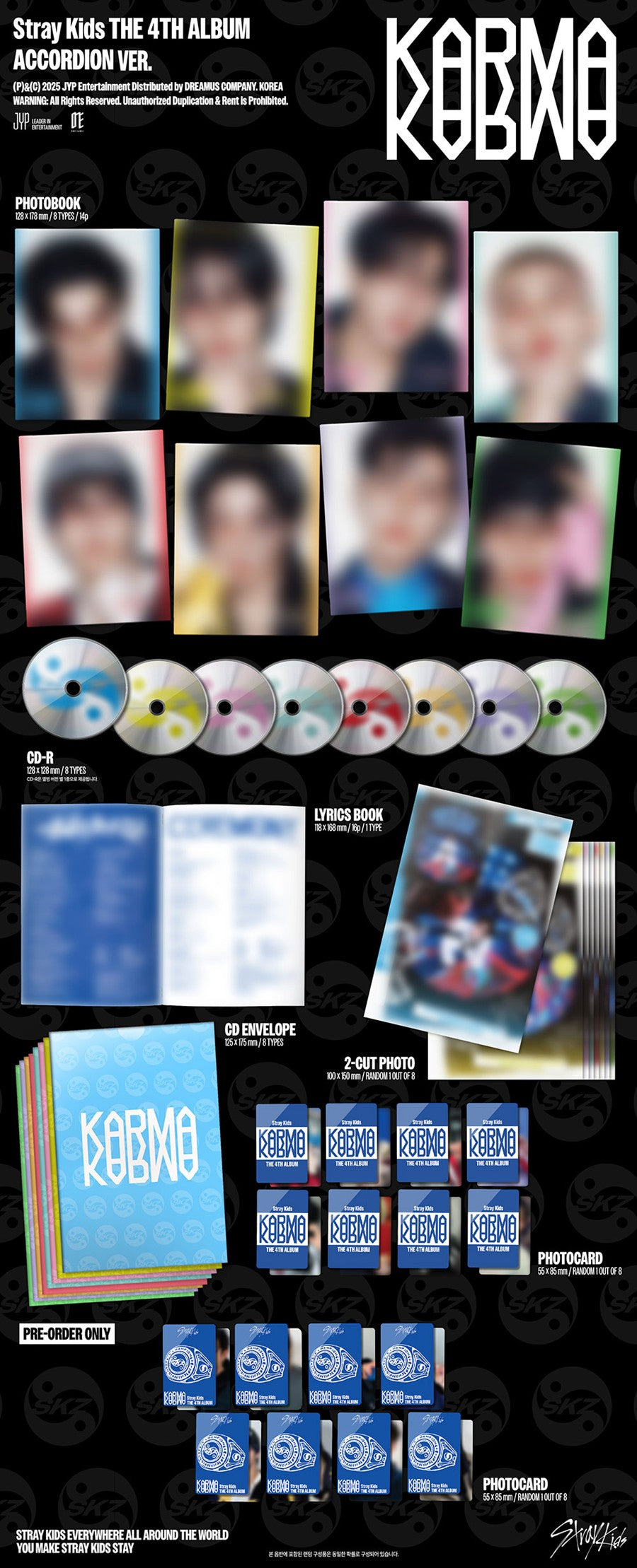 Stray Kids – The 4th Full Album [KARMA] (ACCORDION VER.)