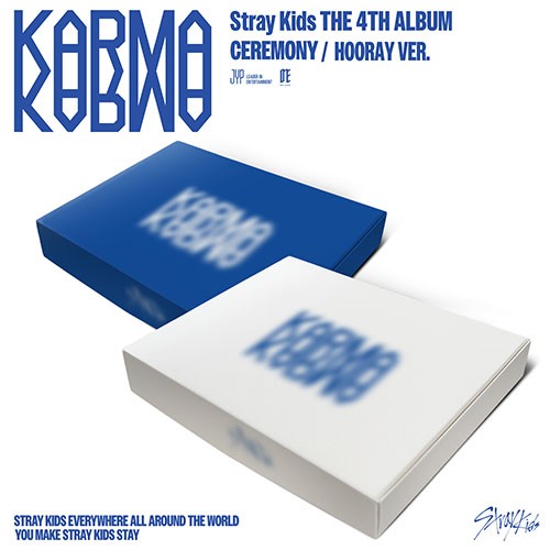Stray Kids – The 4th Full Album [KARMA] (CEREMONY VER., HOORAY VER.)