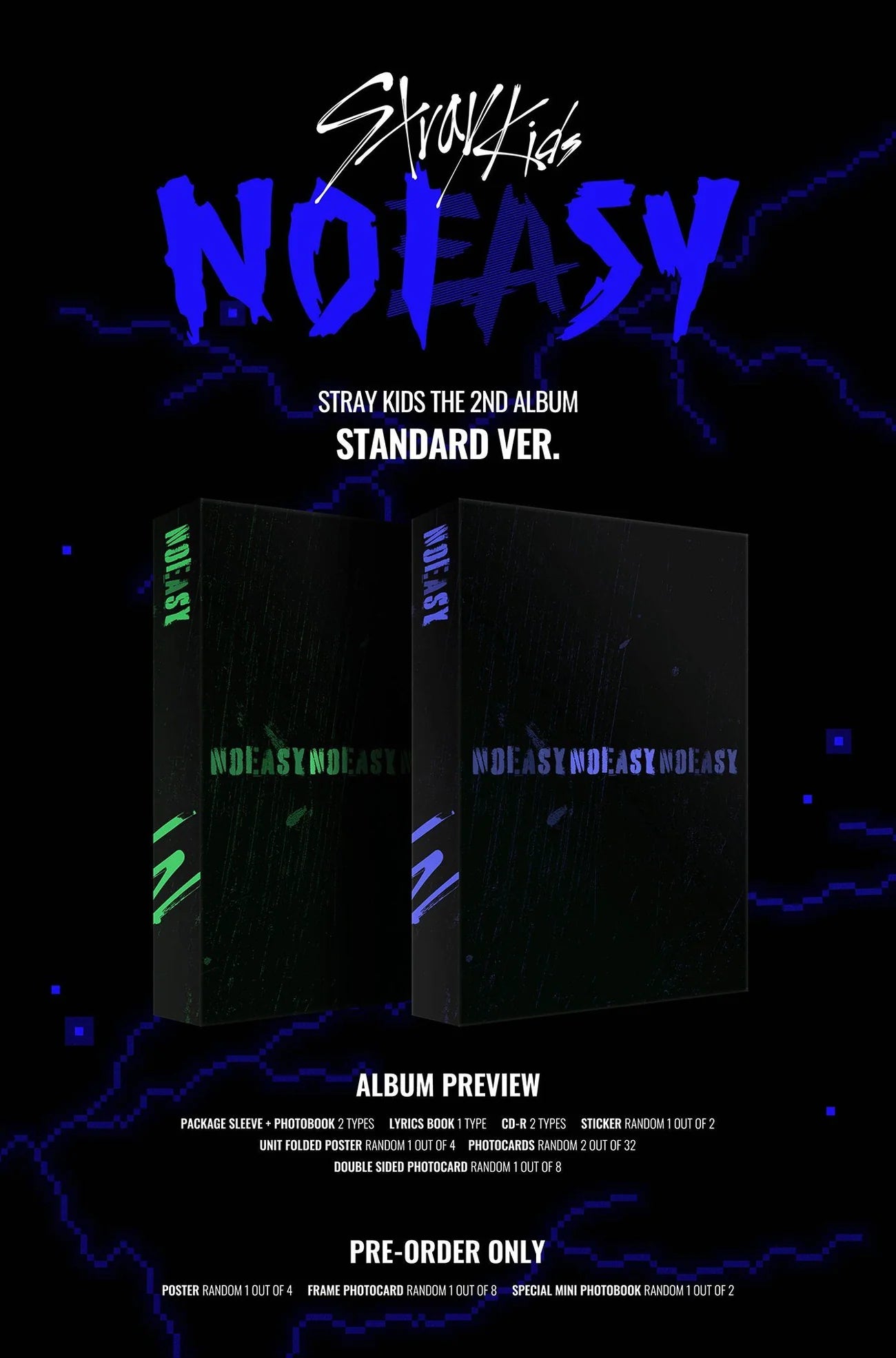 STRAY KIDS – Vol.2 [NOEASY] (STANDARD Ver.) - Neko Pop