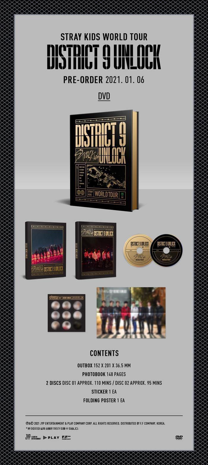 Stray Kids- WORLD TOUR 'DISTRICT 9 UNLOCK' (BLU-RAY)