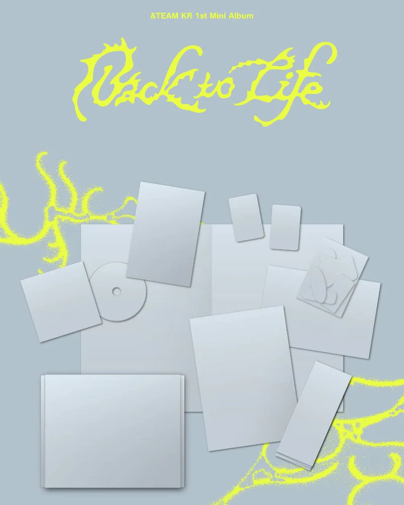 &TEAM - BACK TO LIFE (1ST KOREAN MINI ALBUM) - RANDOM