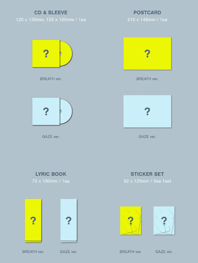 &TEAM - BACK TO LIFE (1ST KOREAN MINI ALBUM) - RANDOM