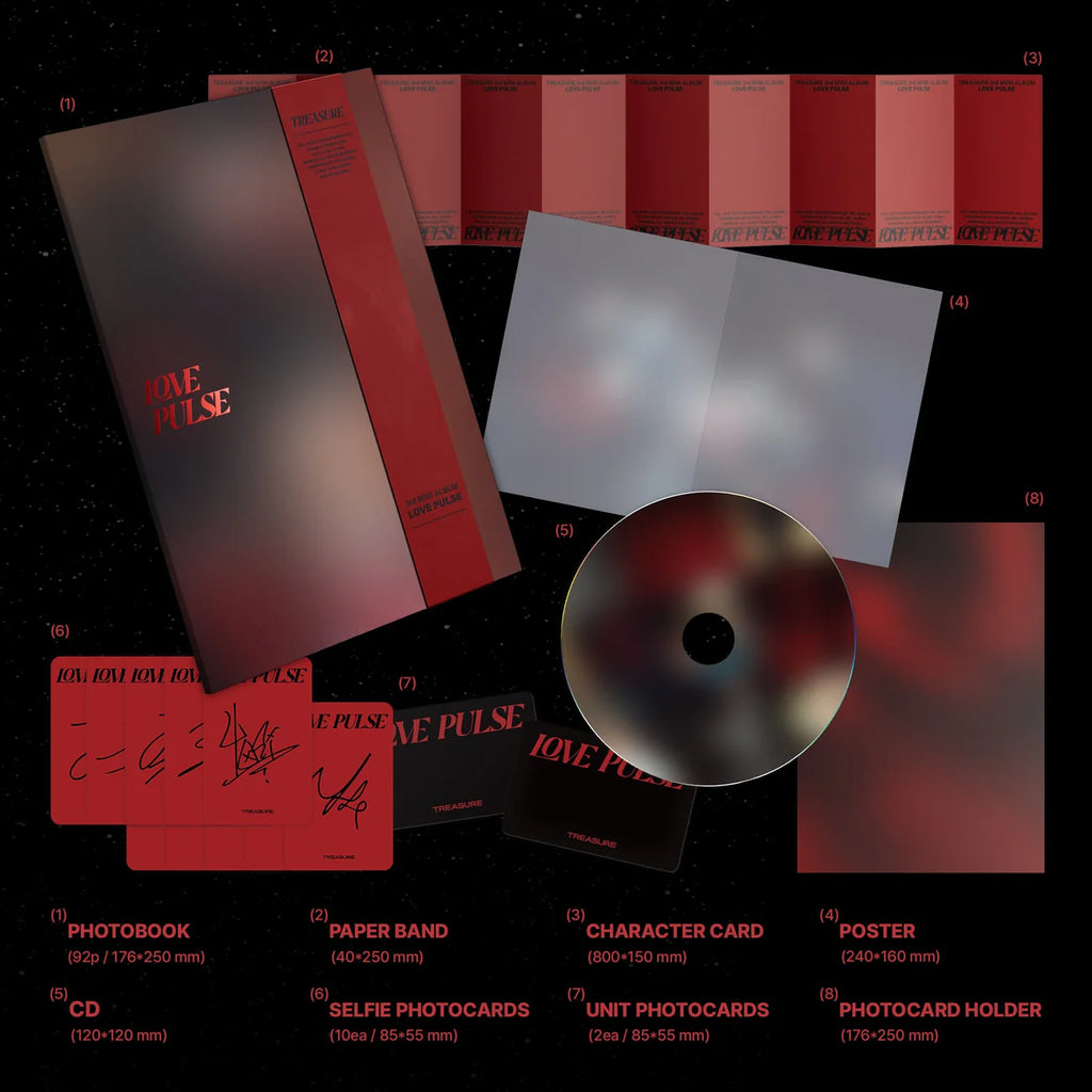 TREASURE – 3rd MINI ALBUM [LOVE PULSE]