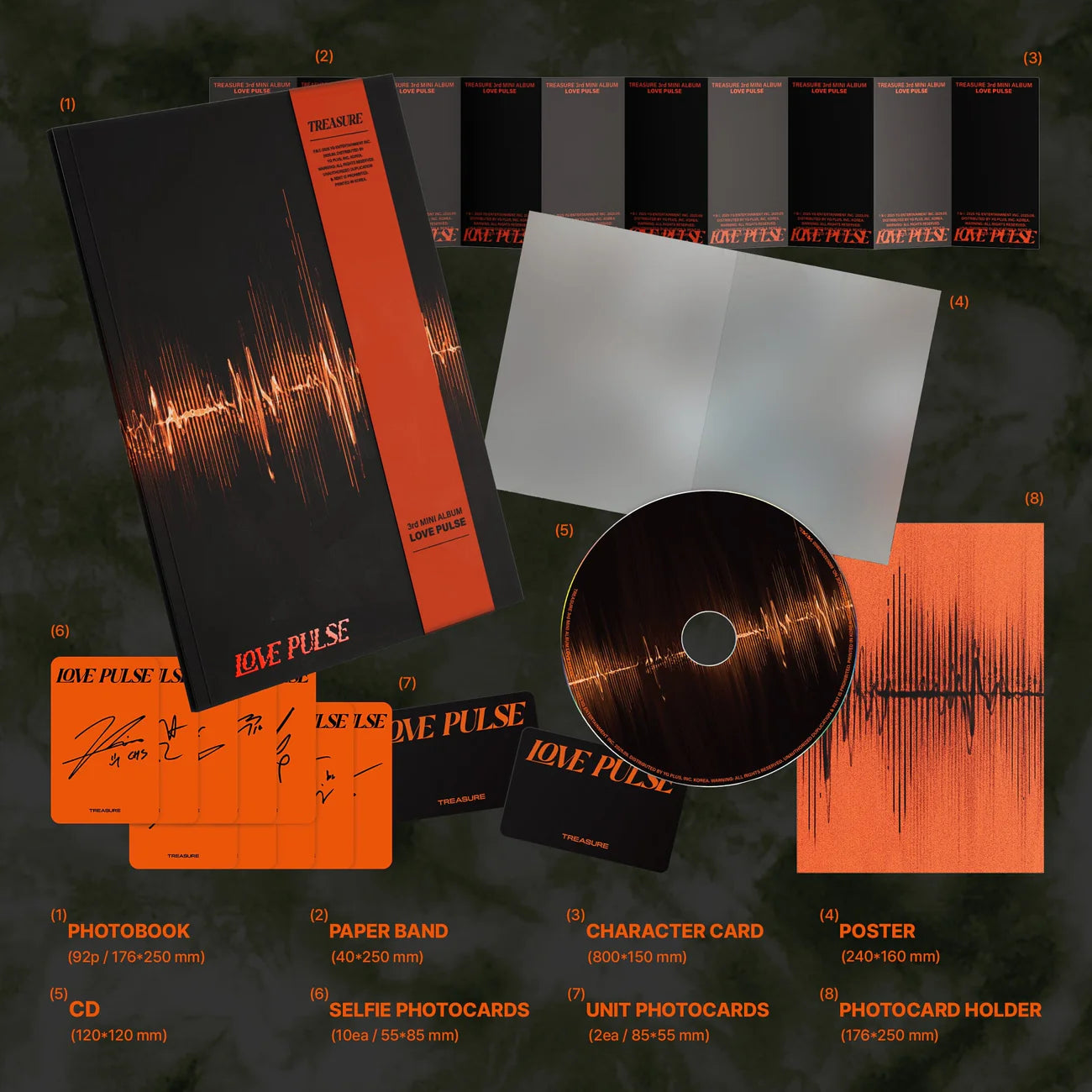 TREASURE – 3rd MINI ALBUM [LOVE PULSE]