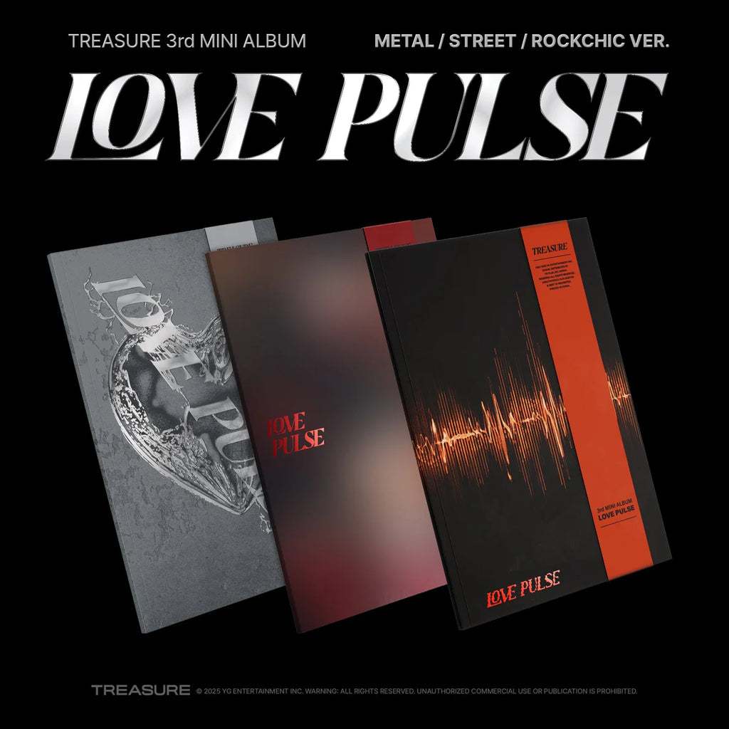 TREASURE – 3rd MINI ALBUM [LOVE PULSE]