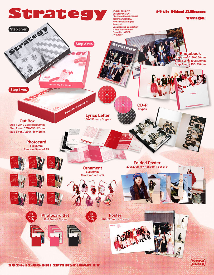 TWICE – 14th Mini Album [STRATEGY]