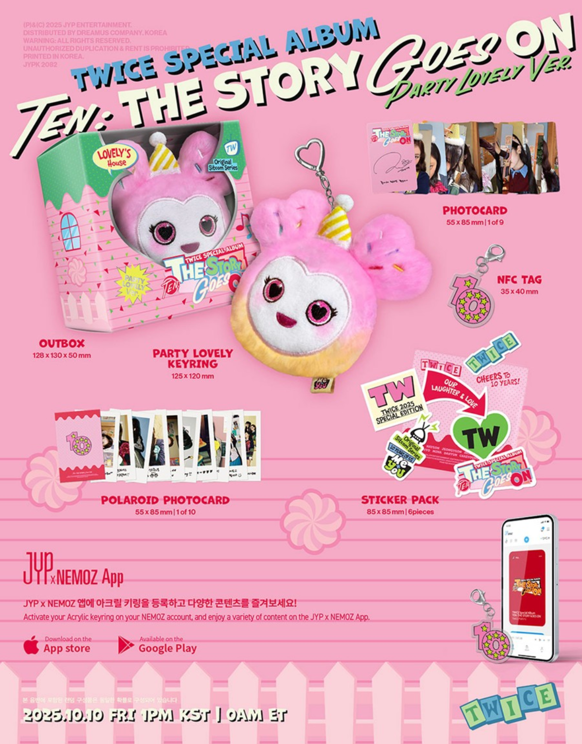 TWICE – Special Album [TEN: The Story Goes On] (Party lovely ver.)