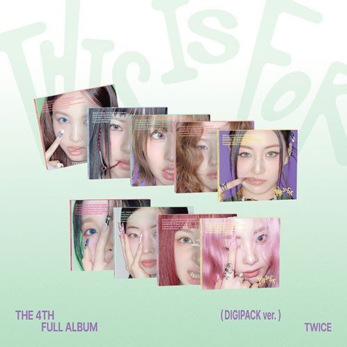 TWICE – 4th Album [THIS IS FOR] (DIGIPACK ver.) - Neko Pop
