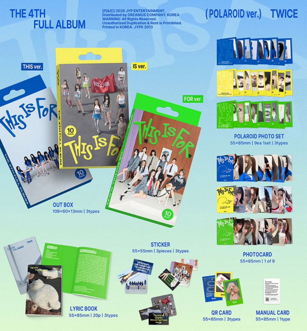 TWICE – THIS IS FOR (POLAROID VER.)