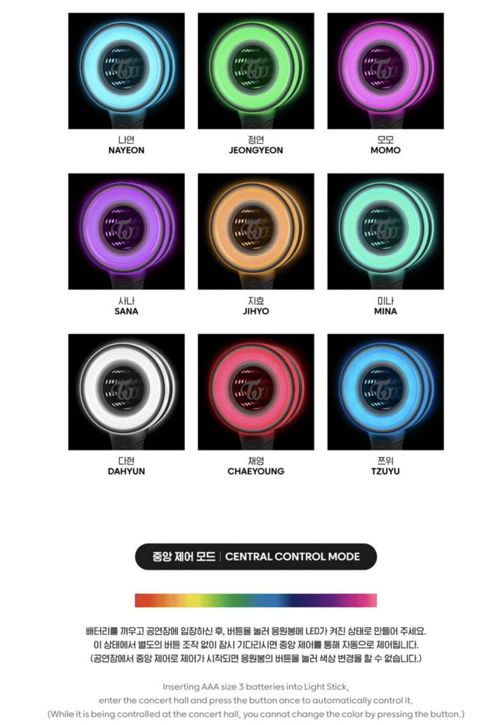 TWICE Official Light Stick Candy Bong Infinite - Neko Pop