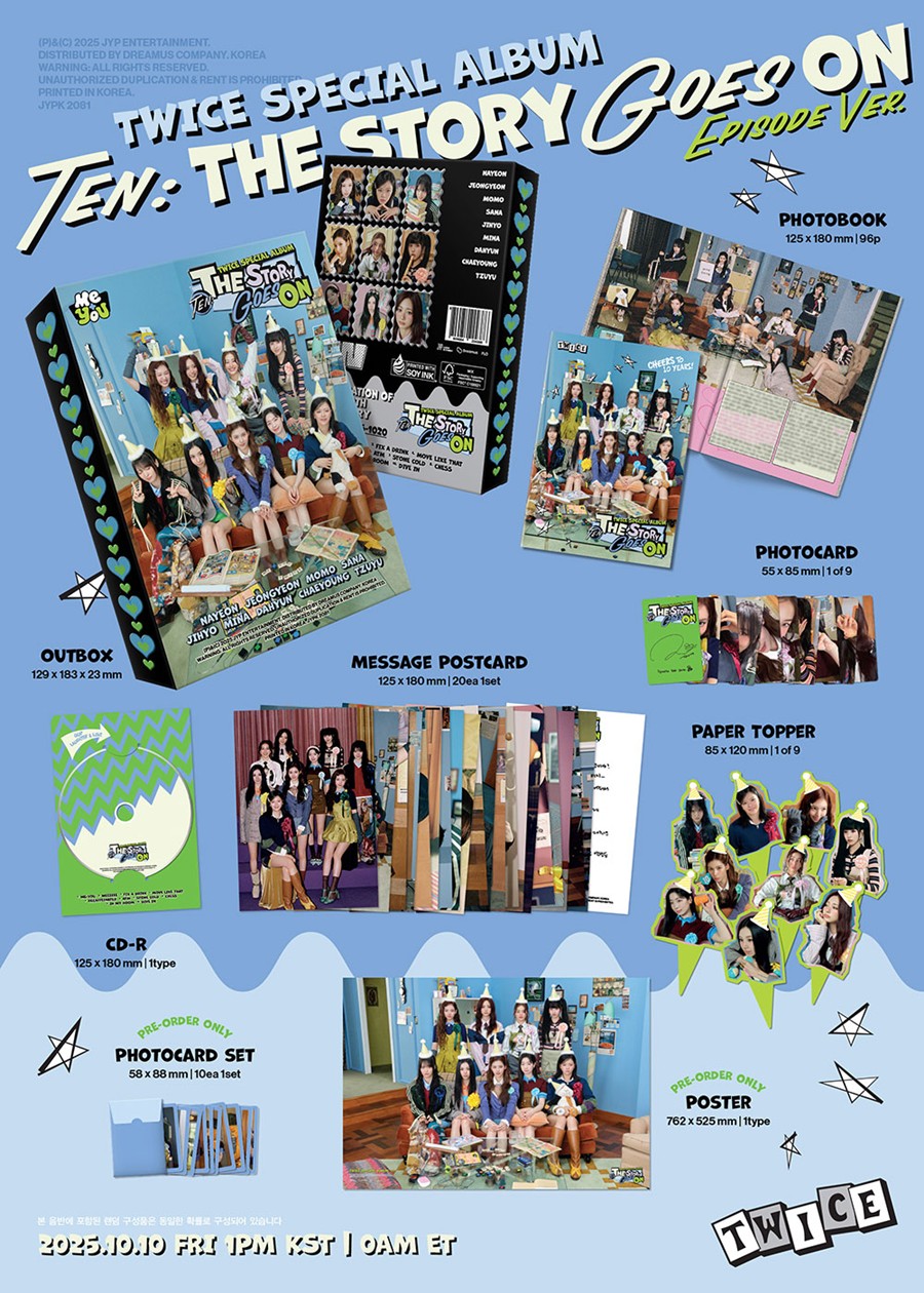 TWICE – Special Album [TEN: The Story Goes On] (EPISODE Ver.)