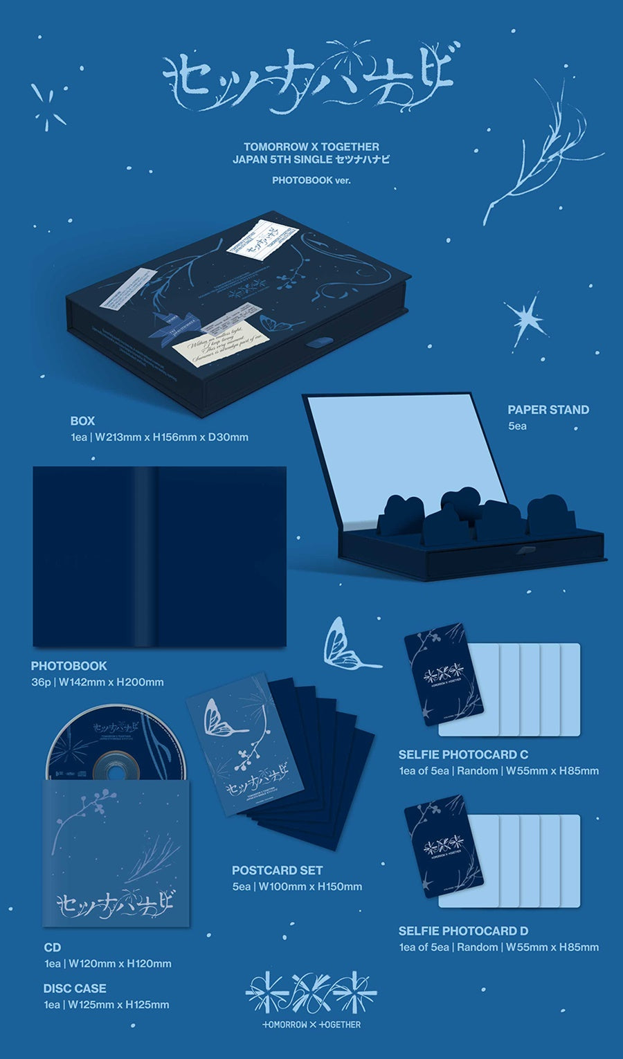 TXT – JP 5th SINGLE [Setsuna Hanabi] (Photobook Edition)