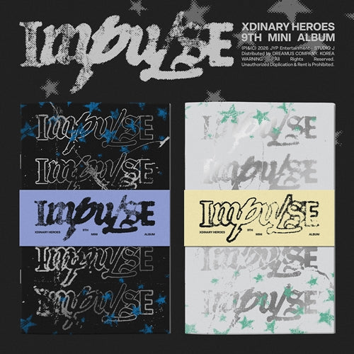 Xdinary-Heroes – 9th Mini Album [IMPULSE] (BACKSTAGE Ver. / Band of Outsiders Ver.) (Random)