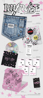 Xdinary-Heroes – 9th Mini Album [IMPULSE] (DENIM POUCH Ver.)