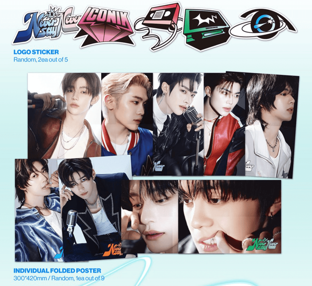 ZEROBASEONE – The 1st Full Album [NEVER SAY NEVER] (PHOTOBOOK Ver. / ICON & ORDINARY) - Neko Pop